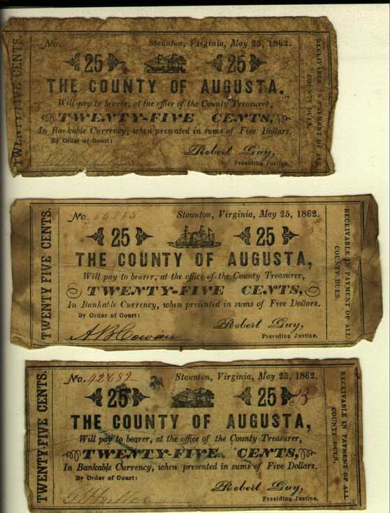 Augusta Co. Money